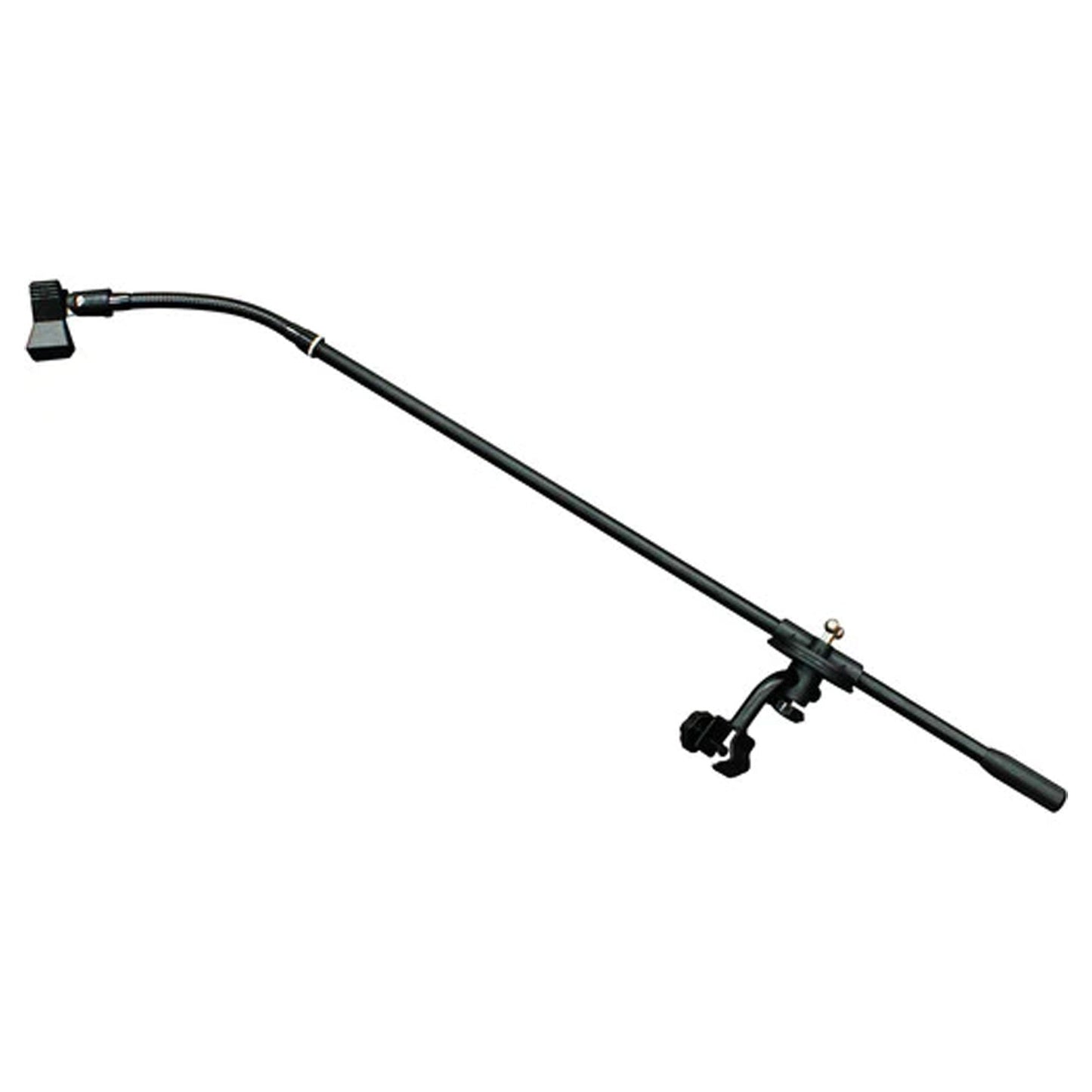 Odyssey Innovative Designs X-Stand Combo Dual-Tier Heavy-Duty Folding Stand with Microphone Boom & Laptop/Gear Shelf Black (Open Box)