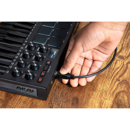 Akai Professional MPK Mini MKIII 25-Key MIDI Controller (Black)