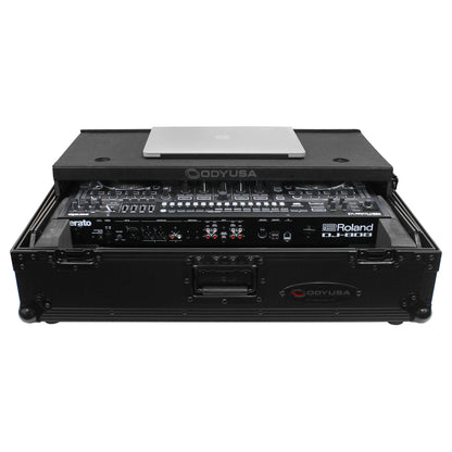 Odyssey Innovative Designs Black Label Glide Case with Wheels for Roland DJ-808 / Denon MC7000 DJ Controller (Open Box)