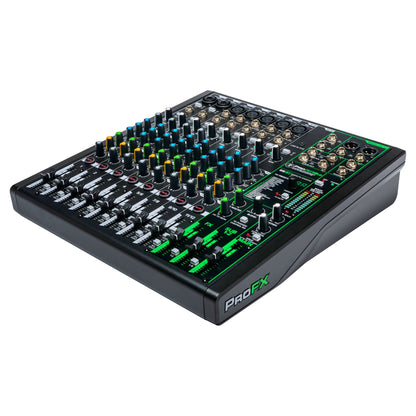 Mackie ProFXv3 Series, 12-Channel Professional Effects Mixer with USB, Onyx Mic Preamps and GigFX effects engine - Unpowered (ProFX12v3)