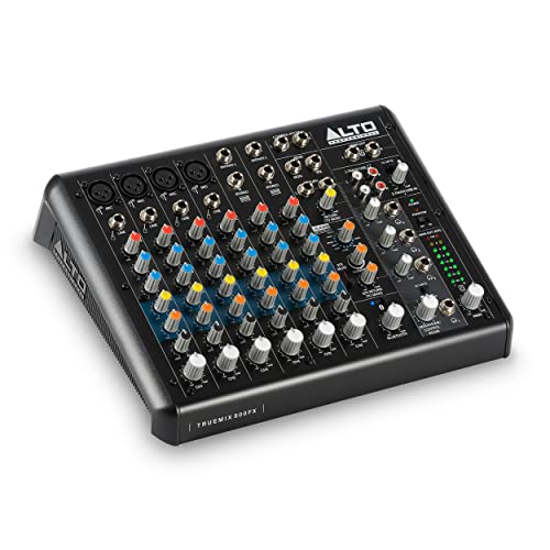 Alto Professional TrueMix 800 Portable 8-Channel Analog Mixer with USB