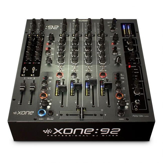 Allen & Heath Xone:92 Fader Professional 6 Channel Club/DJ Mixer