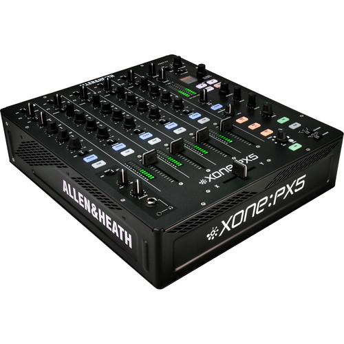 Allen & Heath XONE: PX5 - 4+1 Channel DJ Mixer with Soundcard
