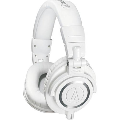 Audio Technica ATH-M50xWH Professional Studio Monitor Headphones