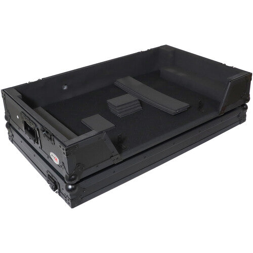 ProX ATA Flight Case For Pioneer XDJ-AZ DJ Controller with 1U Rack Space and Wheels - Black