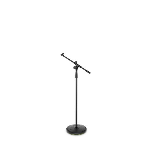 Gravity TMS2322 Touring Series Microphone Stand with Round Base and 2-Point Adjustment Telescoping Boom