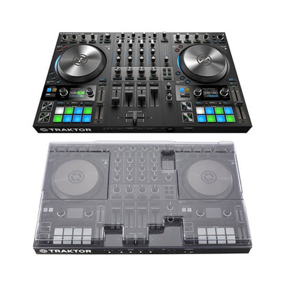 Native Instruments TRAKTOR KONTROL S4 MK3 DJ Controller + Decksaver Dust Cover