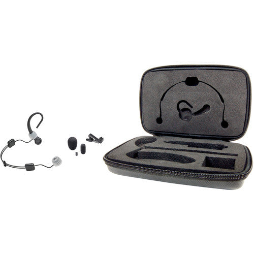 Audio-Technica BP892xCH Omnidirectional Earset and Detachable Cable with cH Connector (Black)