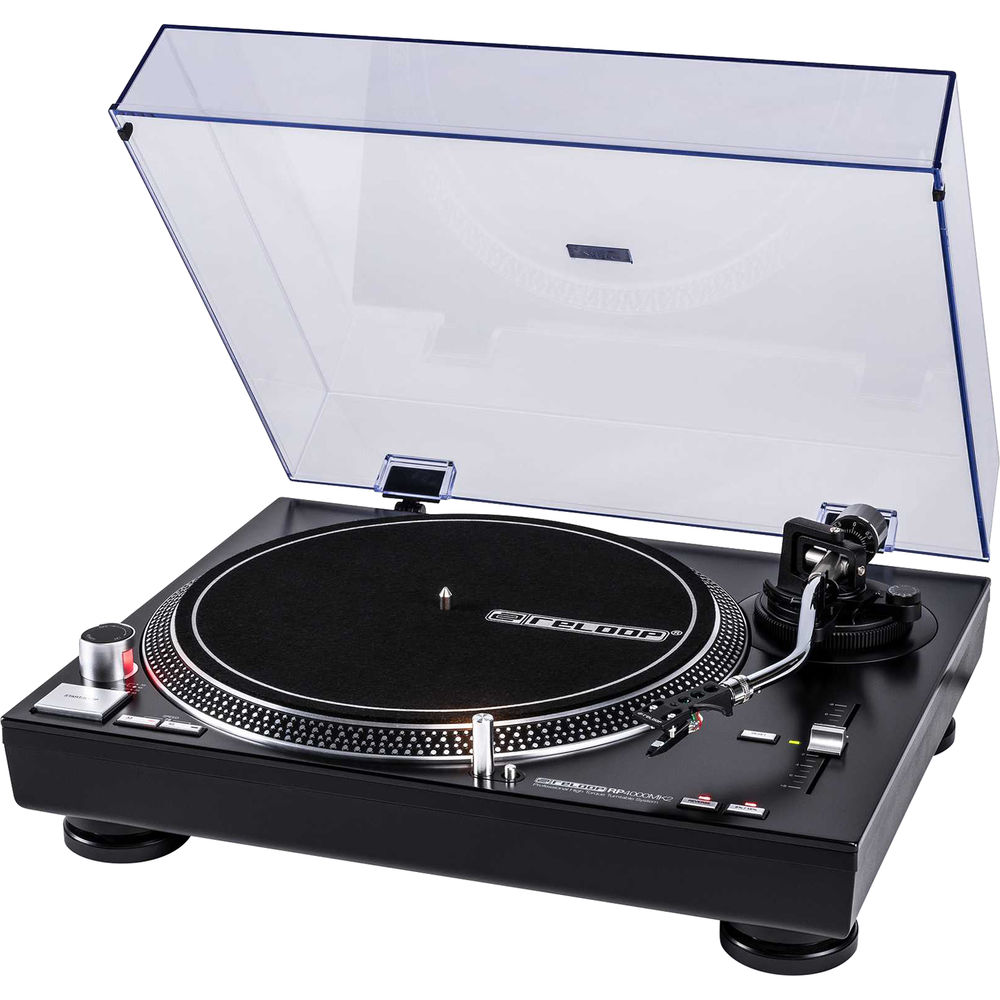 Reloop RP-4000 MK2 Quartz-Driven DJ Turntable with High-Torque Direct Drive (Open Box)
