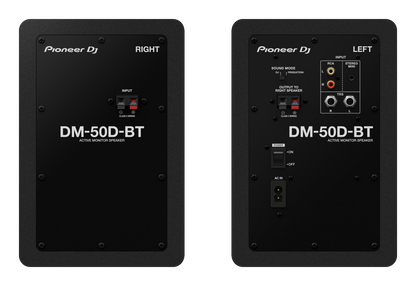 Pioneer Dj DM-50D 5-inch Desktop Monitor System – High-Performance Sound (Black)