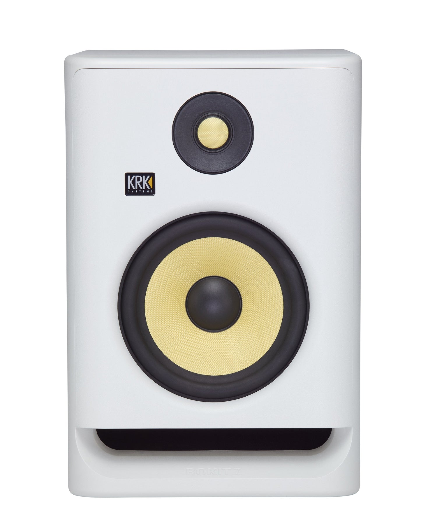 KRK ROKIT RP7 G4 Professional Bi-amp Studio Monitor (White Noise) - Pair