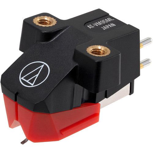 Audio-Technica AT-VM95ML Dual Moving Magnet Turntable Cartridge Red