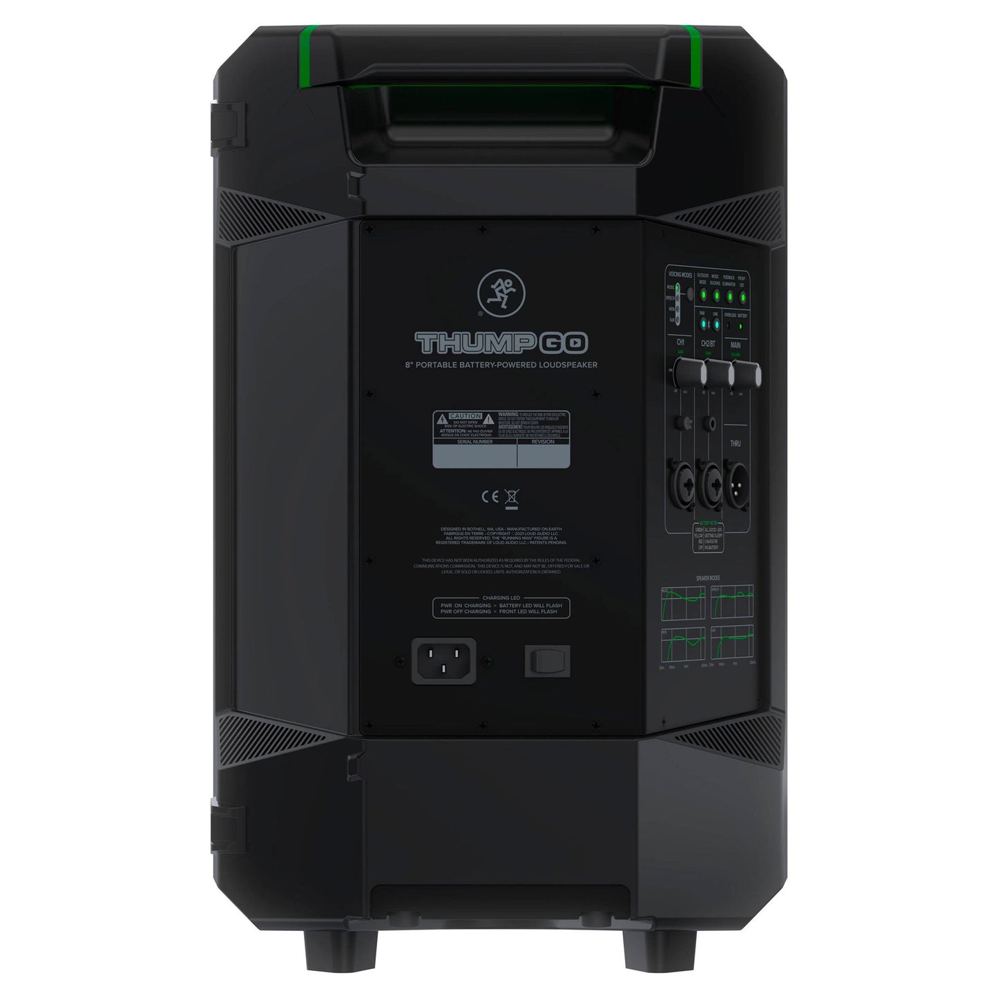 Mackie Thump Series, Thump GO 8-Inch Portable Battery-Powered Loudspeaker