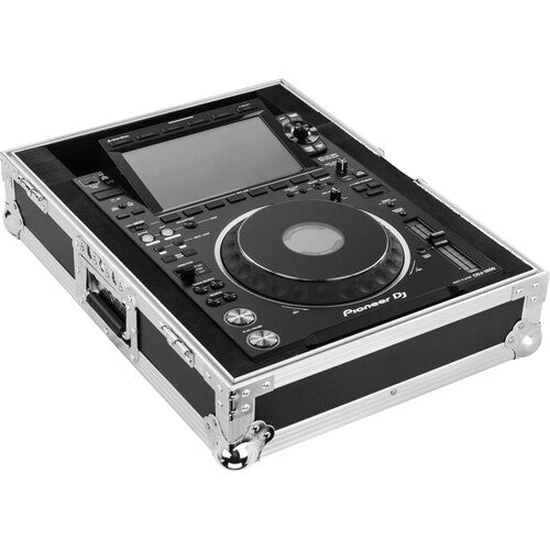 Odyssey Innovative Designs Flight Zone Case for Pioneer DJ CDJ-3000 (Silver and Black) (Open Box)