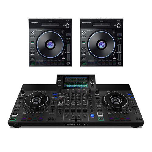 1 x Denon DJ SC LIVE 4 Standalone Controller + 2 x Denon DJ LC6000 PRIME Performance Expansion Controller
