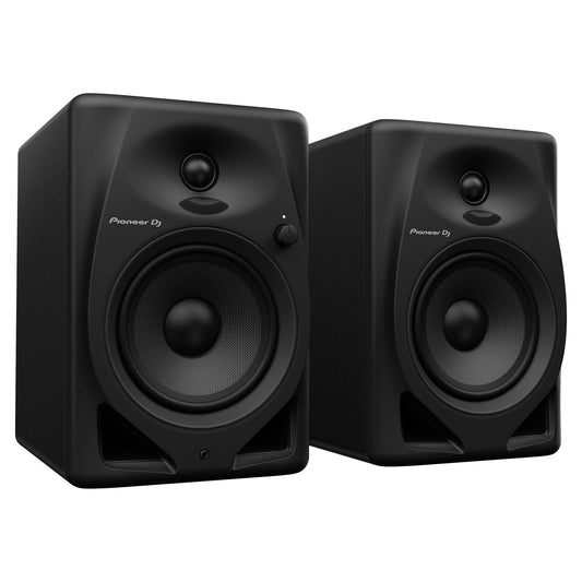 Pioneer Dj DM-50D 5-inch Desktop Monitor System – High-Performance Sound (Black) (Open Box)