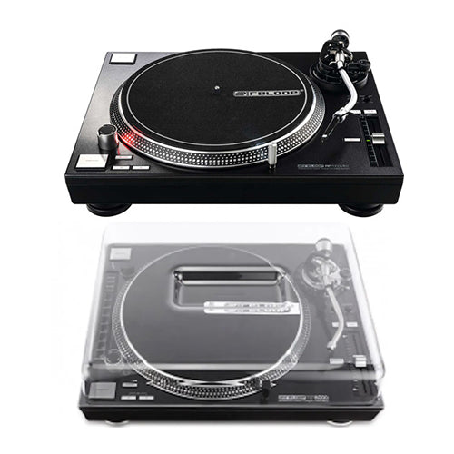 Reloop RP-7000 MK2 Direct Drive Turntable - Black + Decksaver Dust Cover