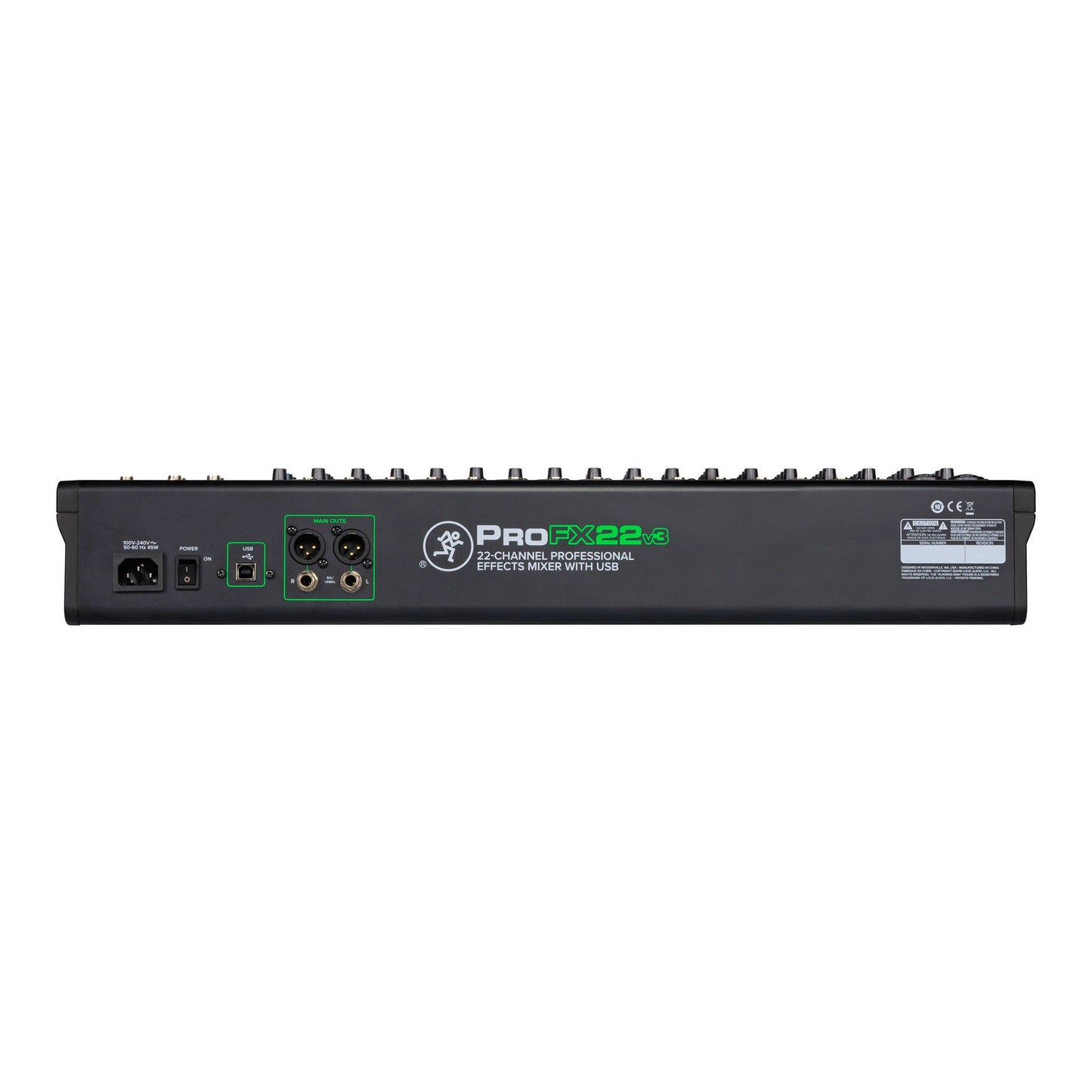 Mackie ProFX22v3 22-Channel Sound Reinforcement Mixer with Built-In FX (Open Box)