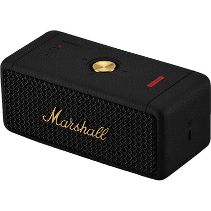 Marshall Emberton II Portable Bluetooth Speaker, Black & Brass