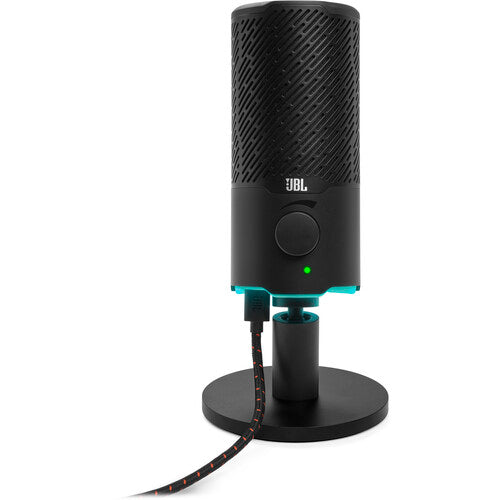 JBL Quantum Stream: Dual Pattern Premium USB Microphone for Streaming, Recording and Gaming