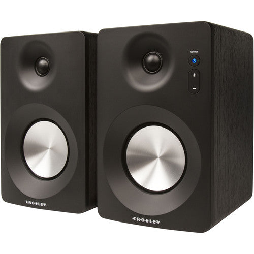 Crosley Radio S100A 2-Way Powered Speakers (Pair)