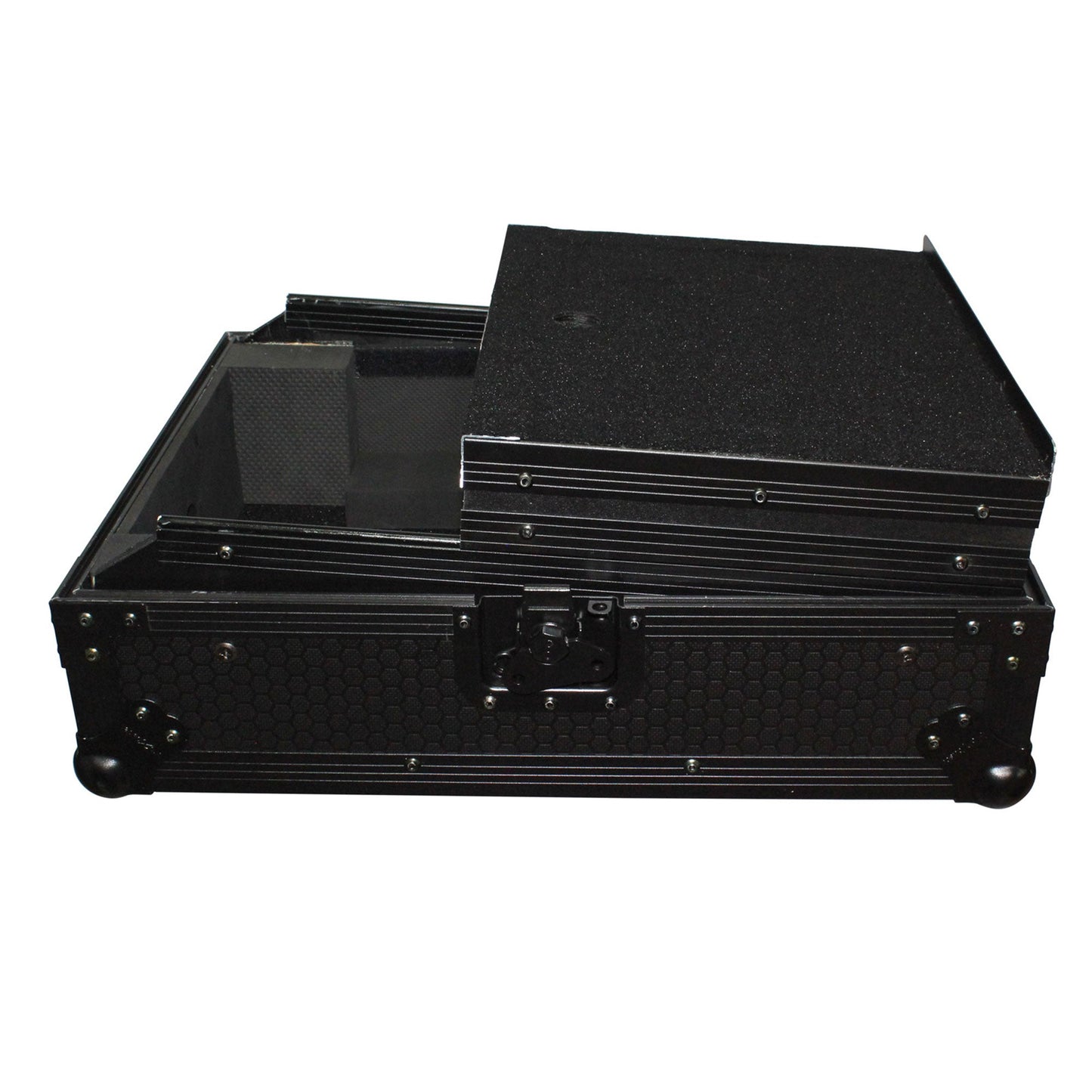 Pro X - Mixer ATA Flight Case for Large Format 12" Universal DJ Mixer W/ Laptop Shelf (Open Box)