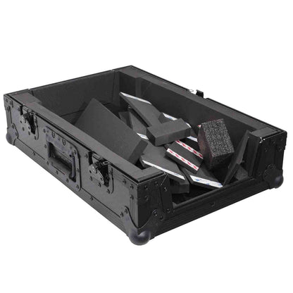 ProX XS-M11BL Universal Flight Case for Pioneer DJM-S11 and Rane SEVENTY / SEVENTY-TWO MKII Mixers (Black on Black)