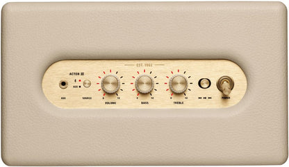 Marshall Acton III Bluetooth Home Speaker, Cream