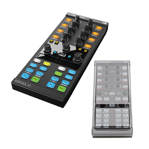 Native Instruments Traktor Kontrol X1 MK2  DJ Controller + Decksaver Dust Cover