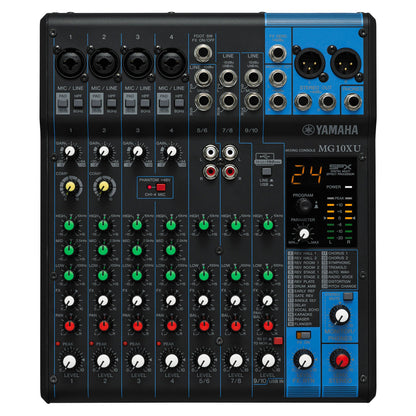 Yamaha MG10XU 10-Input Stereo Mixer (Open Box)