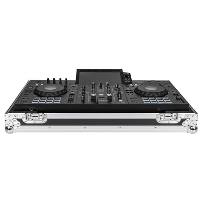 Headliner Low Profile Flight Case with Wheels, Compatible with XDJ-RX3, Black (HL10006) (Open Box)