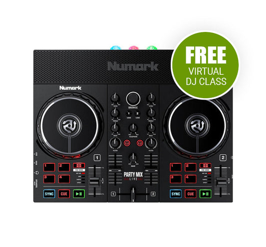 Numark Party Mix Live + Free 30 Minutes DJ Class