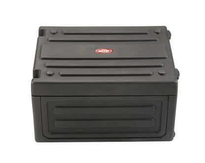 SKB Roto-Molded 4U Studio Flyer Rack Case (Black) (Open Box)