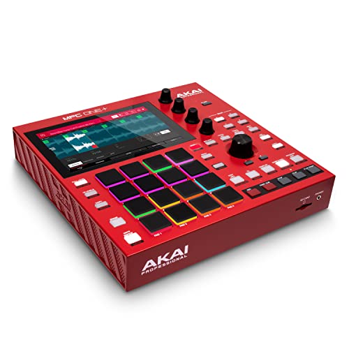 Akai Professional MPC One+ Standalone Music Production Center with Sampler and Sequencer (Red) (Open Box)