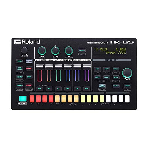Roland TR-6S Compact Drum Machine with Six tracks of Authentic TR Sounds, Samples, FM Tones, and Effects