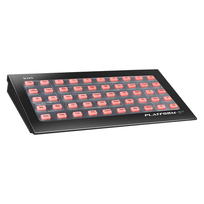 Icon Pro Audio Platform B+ - 50-Button Module for Platform M+ DAW Control Surface