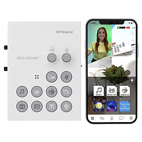 Roland GO:LIVECAST Live Streaming Studio for Smartphones