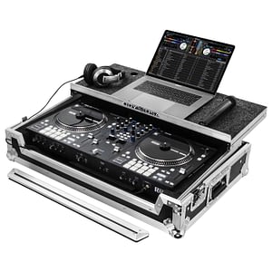 Odyssey Rane One Flight Case with 1U Rack Space and Glide Platform