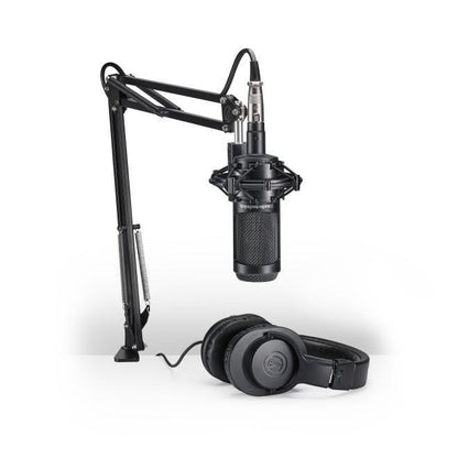 Audio Technica AT2035PK Streaming/Podcasting Pack + Icon Mobile Q Interface + Lunch Box