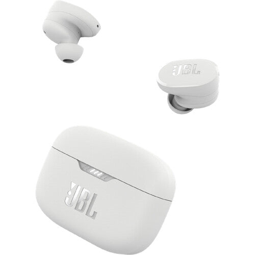JBL Tune 130NC Noise-Canceling True Wireless In-Ear Headphones (White)