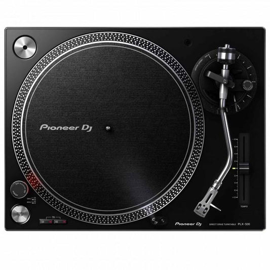 Pioneer DJ PLX-500-K Direct Drive Turntable in Black