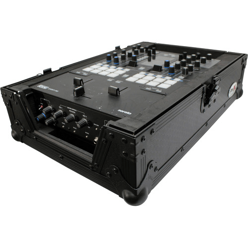 ProX XS-RANE72BL Flight Case for 11" Rane 72 DJ Mixer (Black-on-Black)