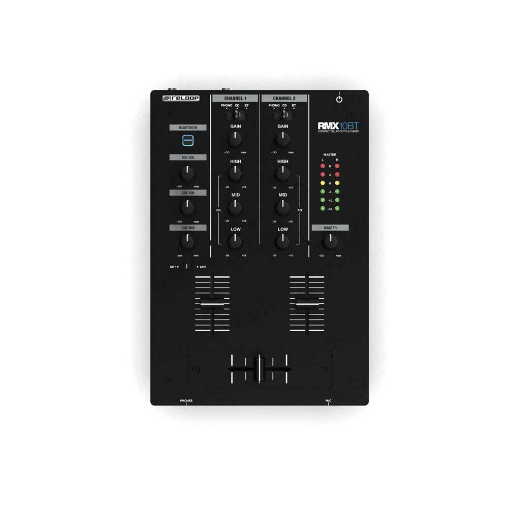 Reloop RMX-10BT Compact Bluetooth DJ Mixer