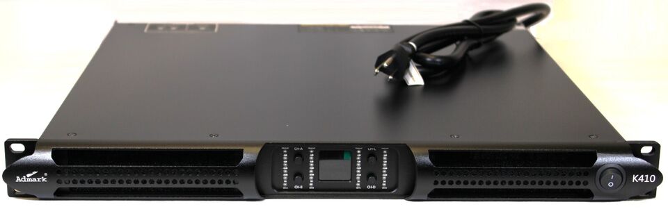Admark Professional Powered One Space Rack Amplifiers