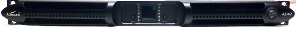 Admark Professional Powered One Space Rack Amplifiers
