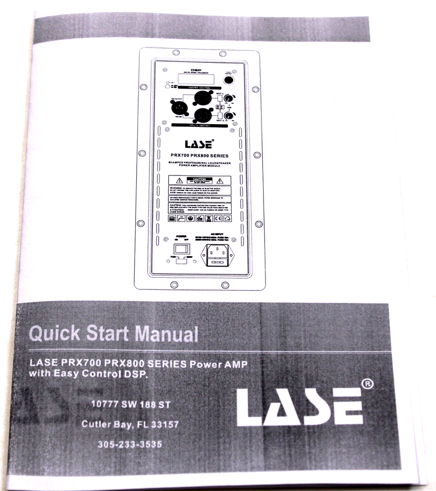 LASE Replacement JBL Amplifier Modules