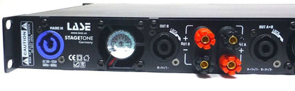 LASE Series Professional Powered 1U Rack Amplifiers