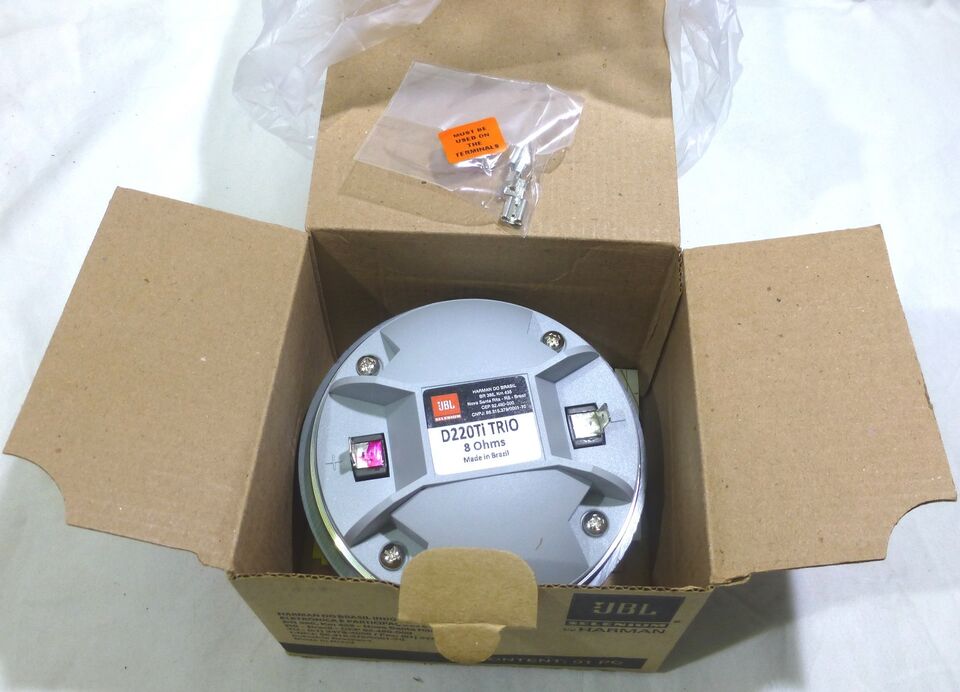 JBL / Selenium - D220Ti - 1" - 8 ohm - Titanium Horn Screw On Driver